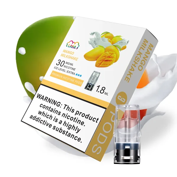 LANA煙彈-Lana電子煙通配煙彈-芒果奶口味 ilia ilia煙彈 哩雅 哩雅煙蛋 一代通用煙彈 LANA 拉娜 lana煙蛋