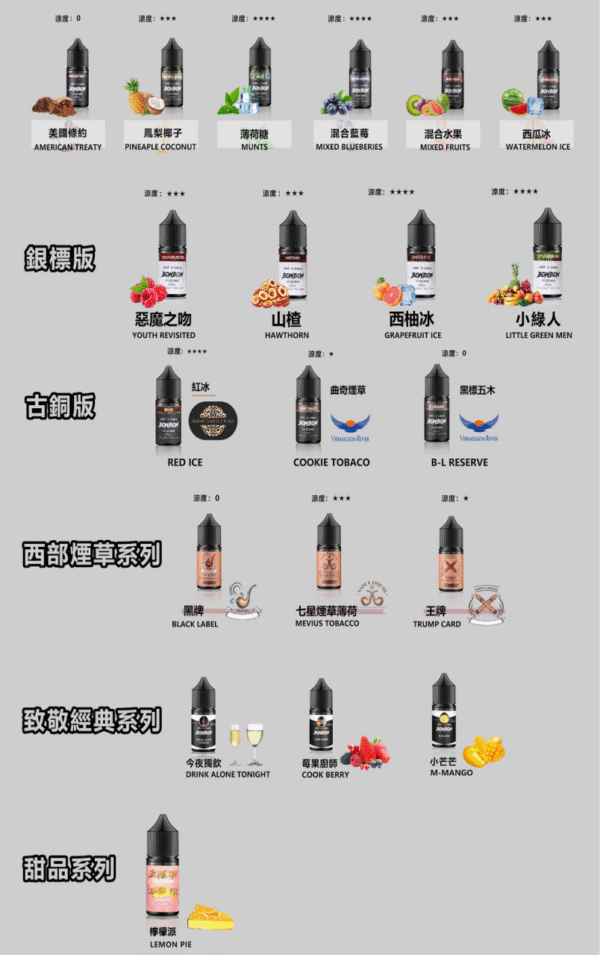 bonbon 邦邦小油 小油 電子煙油